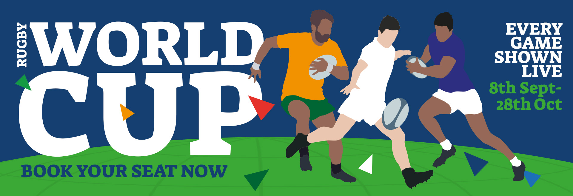 Watch the Rugby World Cup at The Marquis Cornwallis