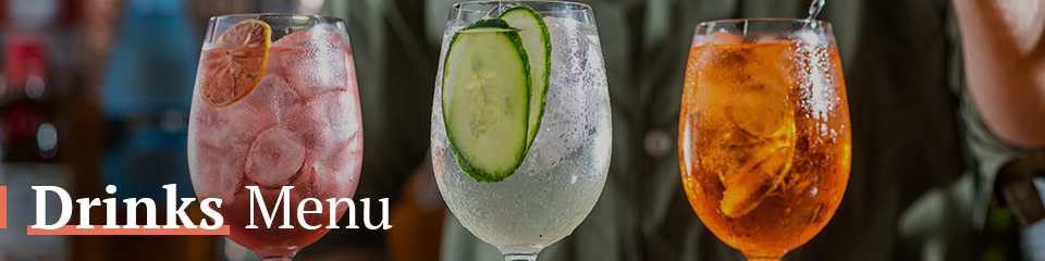 Drinks Menu at The Marquis Cornwallis